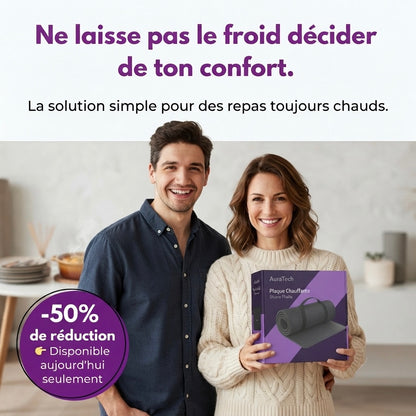 Plaque Chauffante Electrique Pliable en Silicone