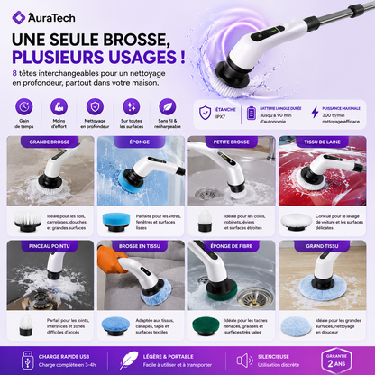 Brosse de Nettoyage Electrique