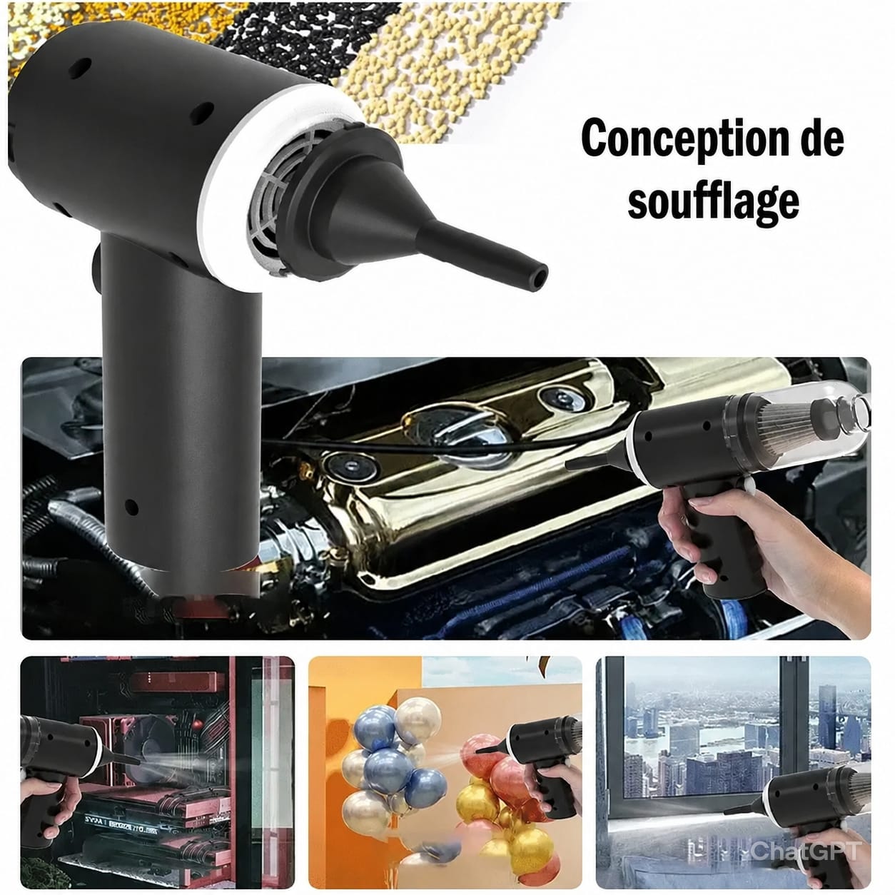 Aspirateur sans fil multi-usage