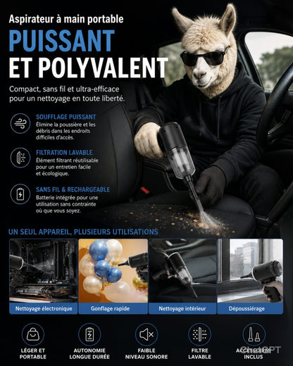 Aspirateur sans fil multi-usage